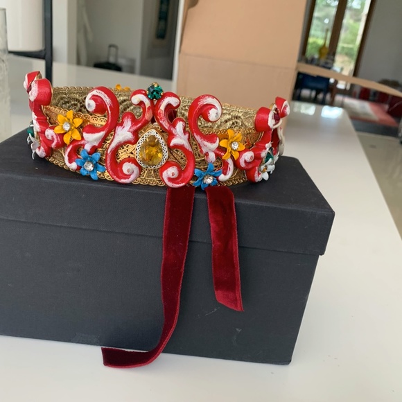 Dolce Gabbana Runway  Tiara with Crystals main image 8